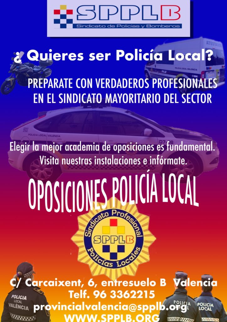 Oposiciones policía local valencia