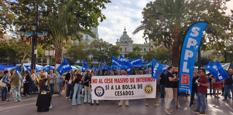 MANIFESTACIÓN POR LA CONTINUIDAD Y LA ESTABILIDAD LABORAL DEL PERSONAL INTERINO DEL AYTO. DE VALENCIA 13-10-2026